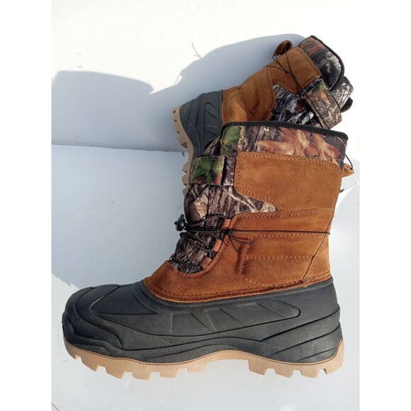 Ozark Trail Mossy Oak Men\'s Suede Thinsulate Winter Pac Boots (Size 8) main image 9